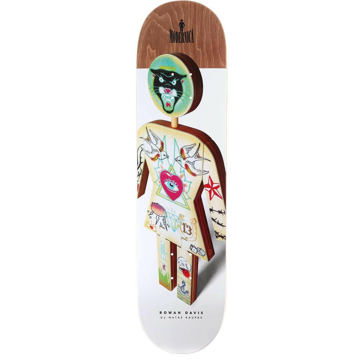 Girl - Rowan Davis Modernica 8.125 Skateboard Deck.