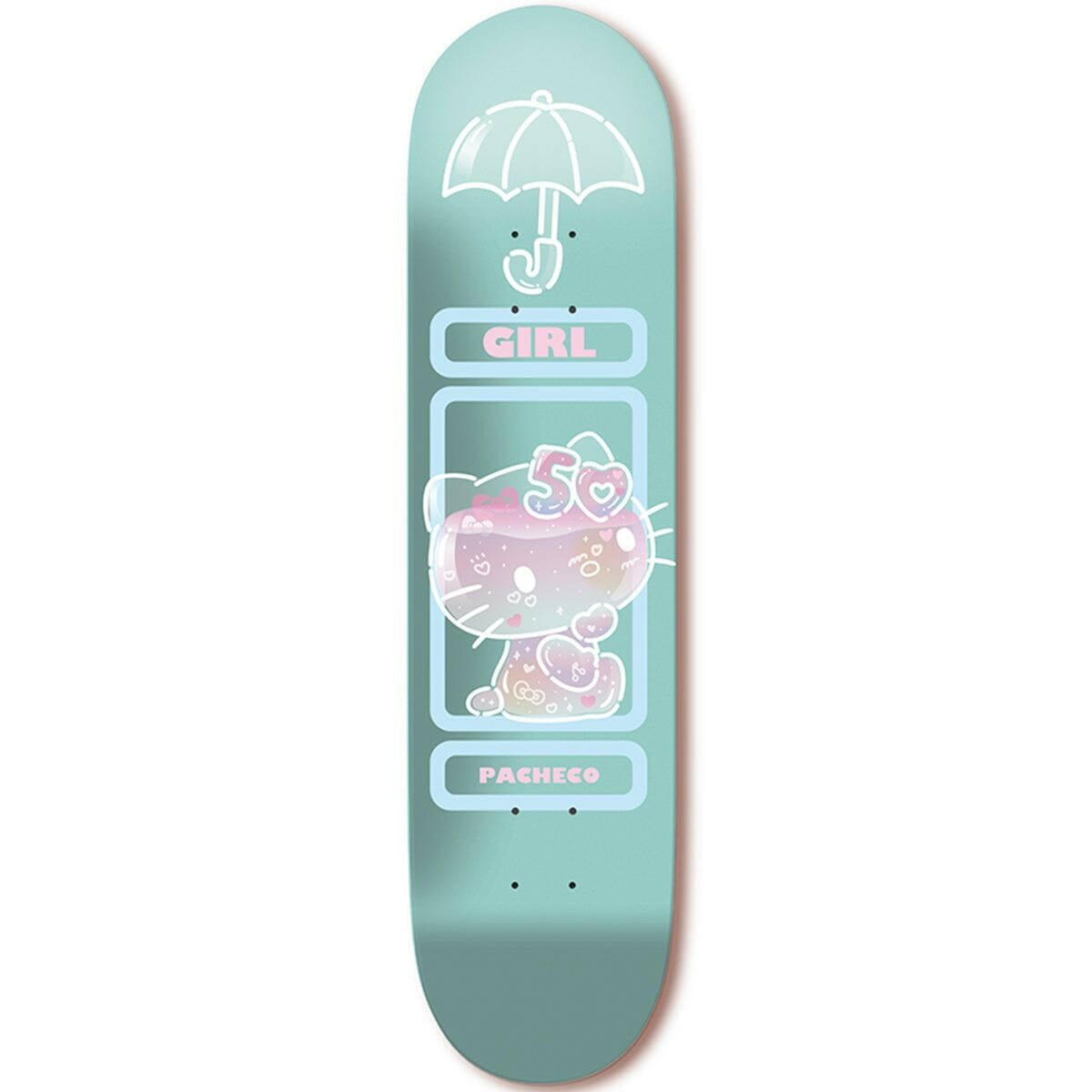 Girl - Tyler Pacheco Hello Kitty 50th 8.375 Skateboard Deck.