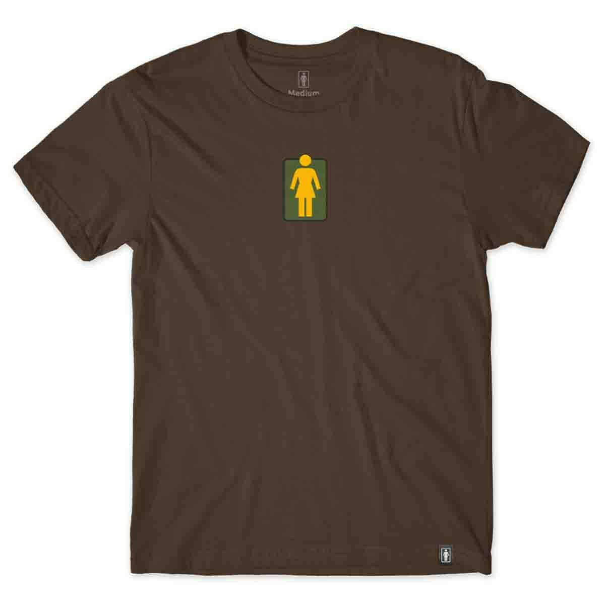 Girl - Unboxed OG Tee Dark Chocolate.