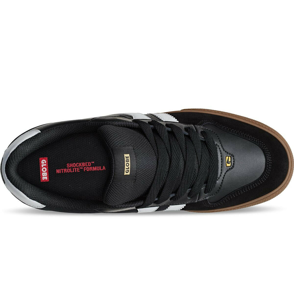 Globe - Encore 2 Shoes Black/White/Tobacoo.