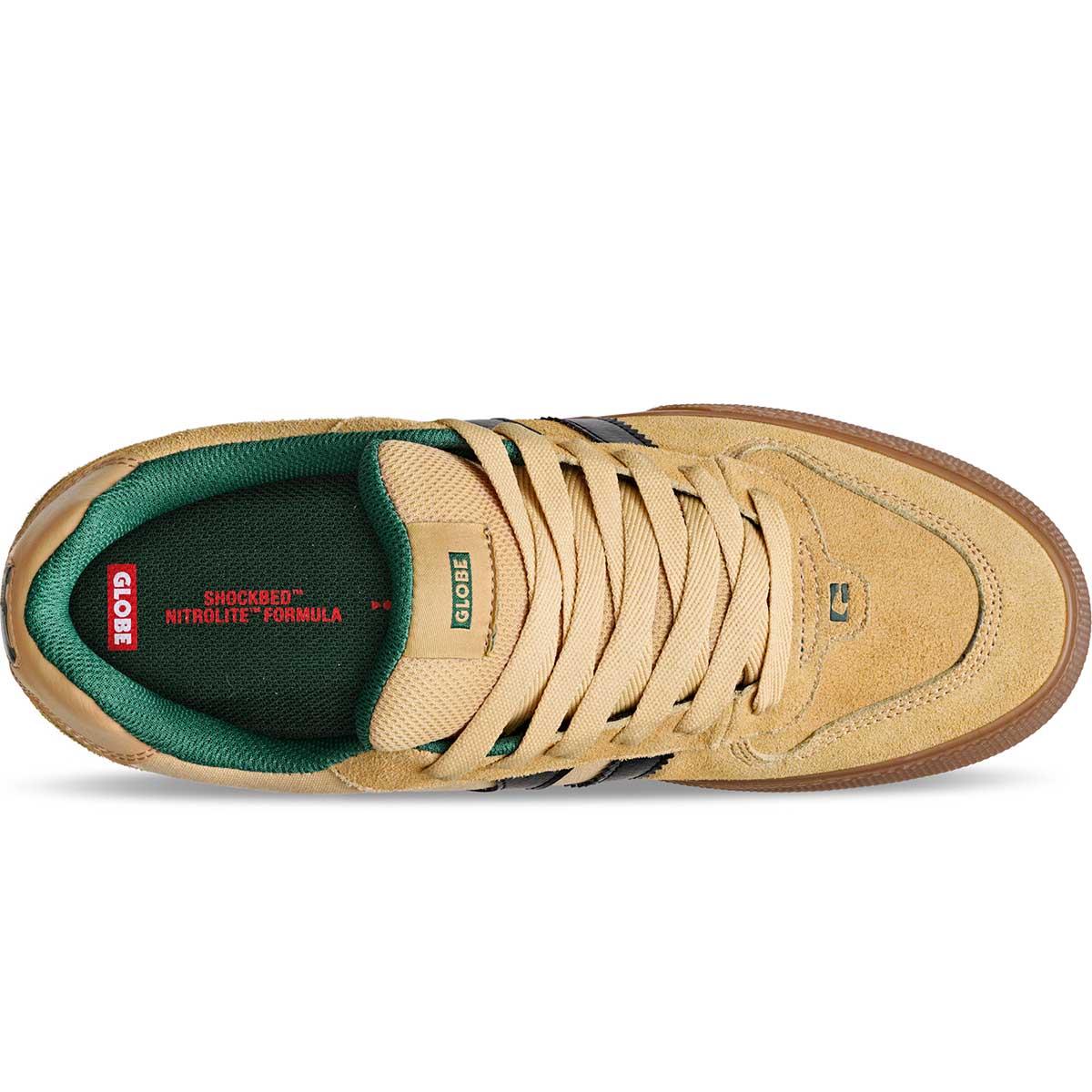 Globe Encore 2 Shoes Yellow/Green Top