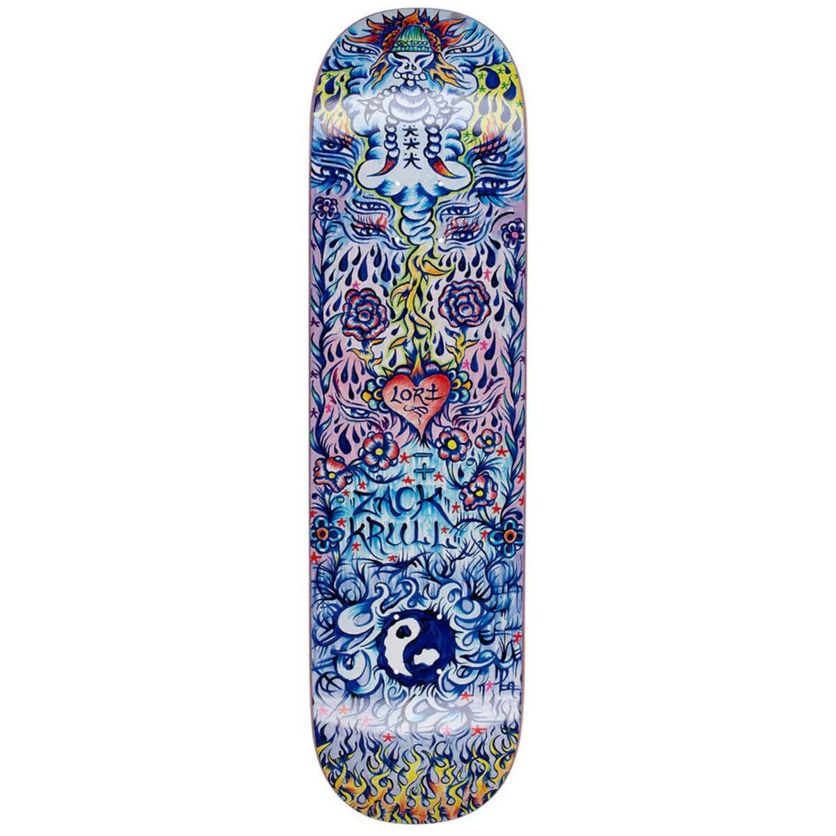 GX1000 - Zack Krull Lori 8.25 Skateboard Deck.