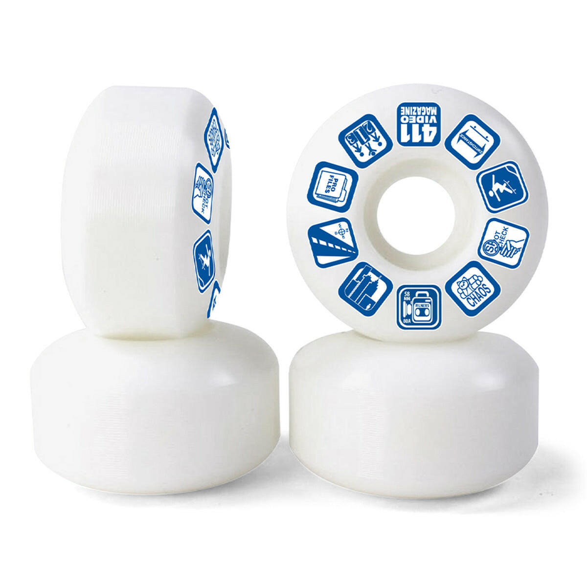 411VM - Icons Filmer 58MM 80A Skateboard Wheels.