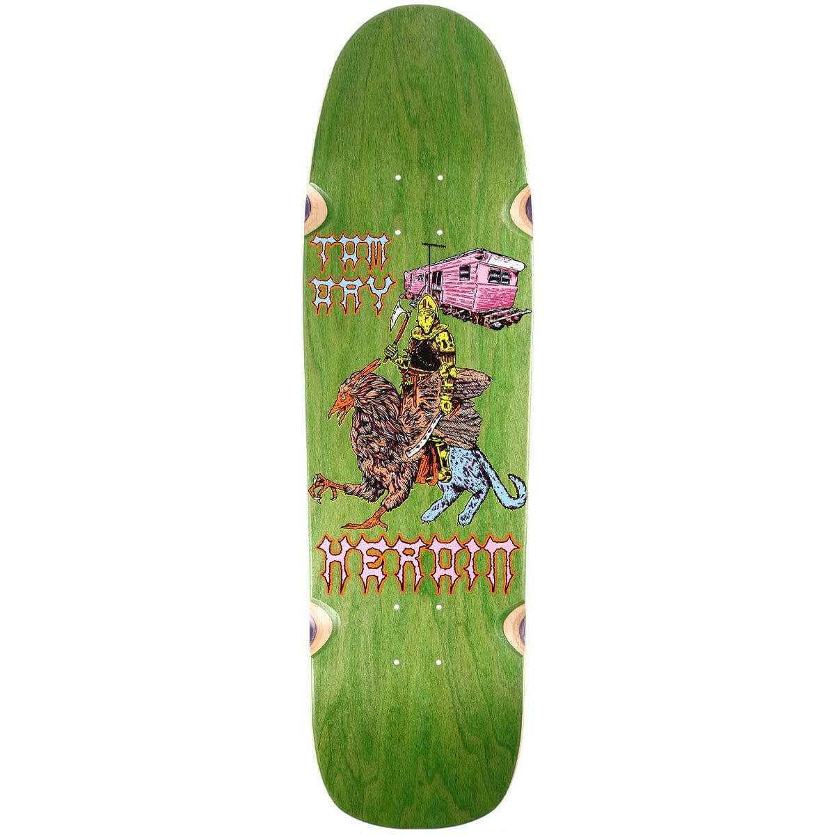 Heroin - Tom Day Die Tonight 8.88 Skateboard Deck.