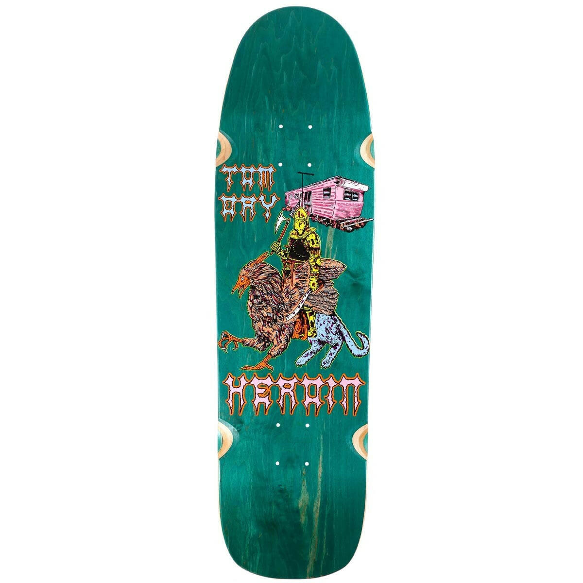 Heroin - Tom Day Die Tonight 8.88 Skateboard Deck.