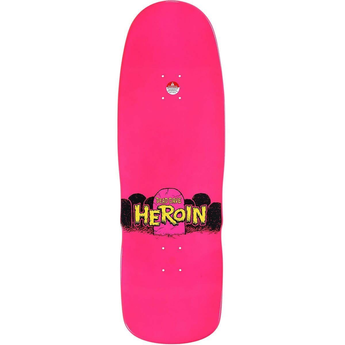 Heroin - Dead Dave Zombie 10.4 Skateboard Deck.