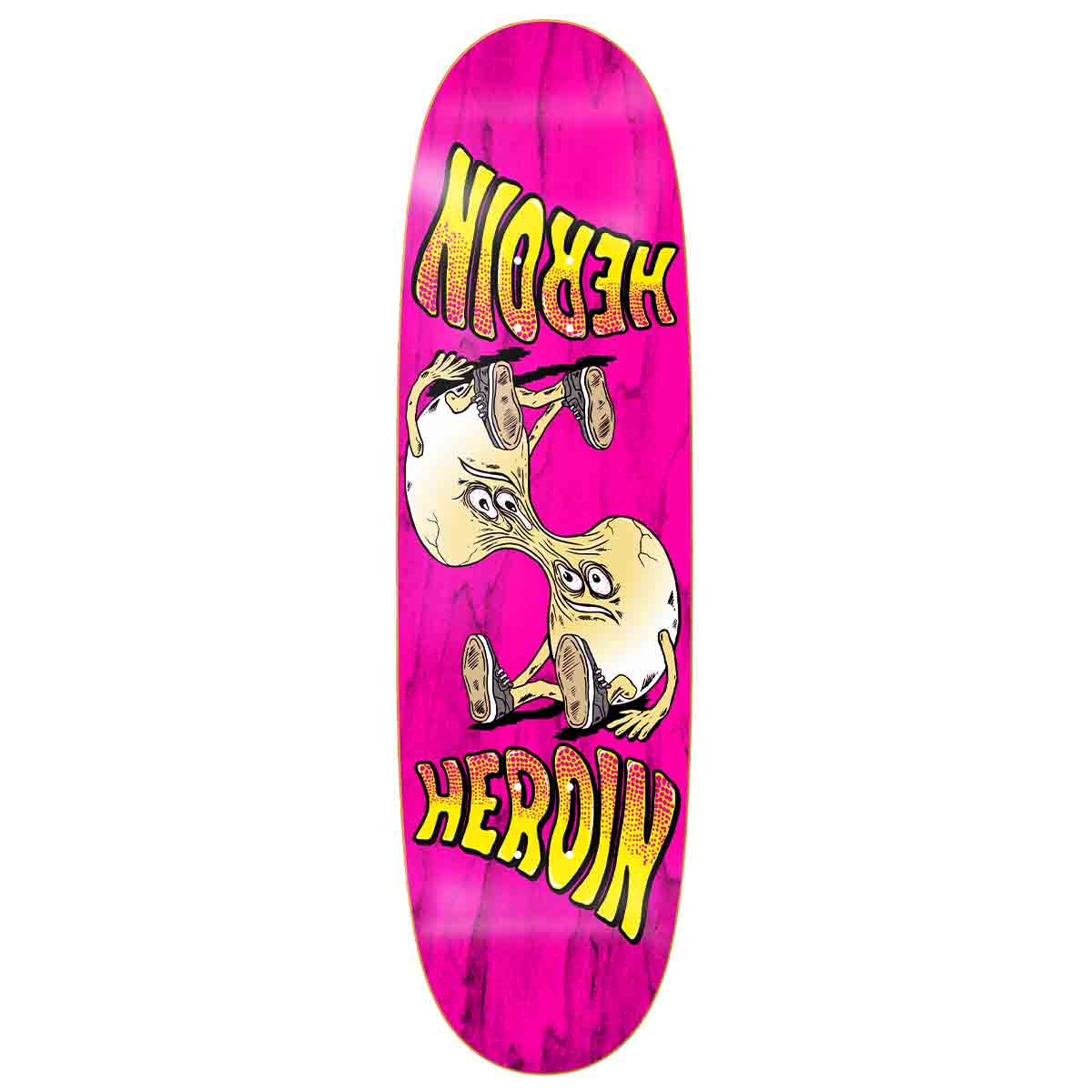 Heroin Merged Egg Pink 8.88 Skateboard Deck