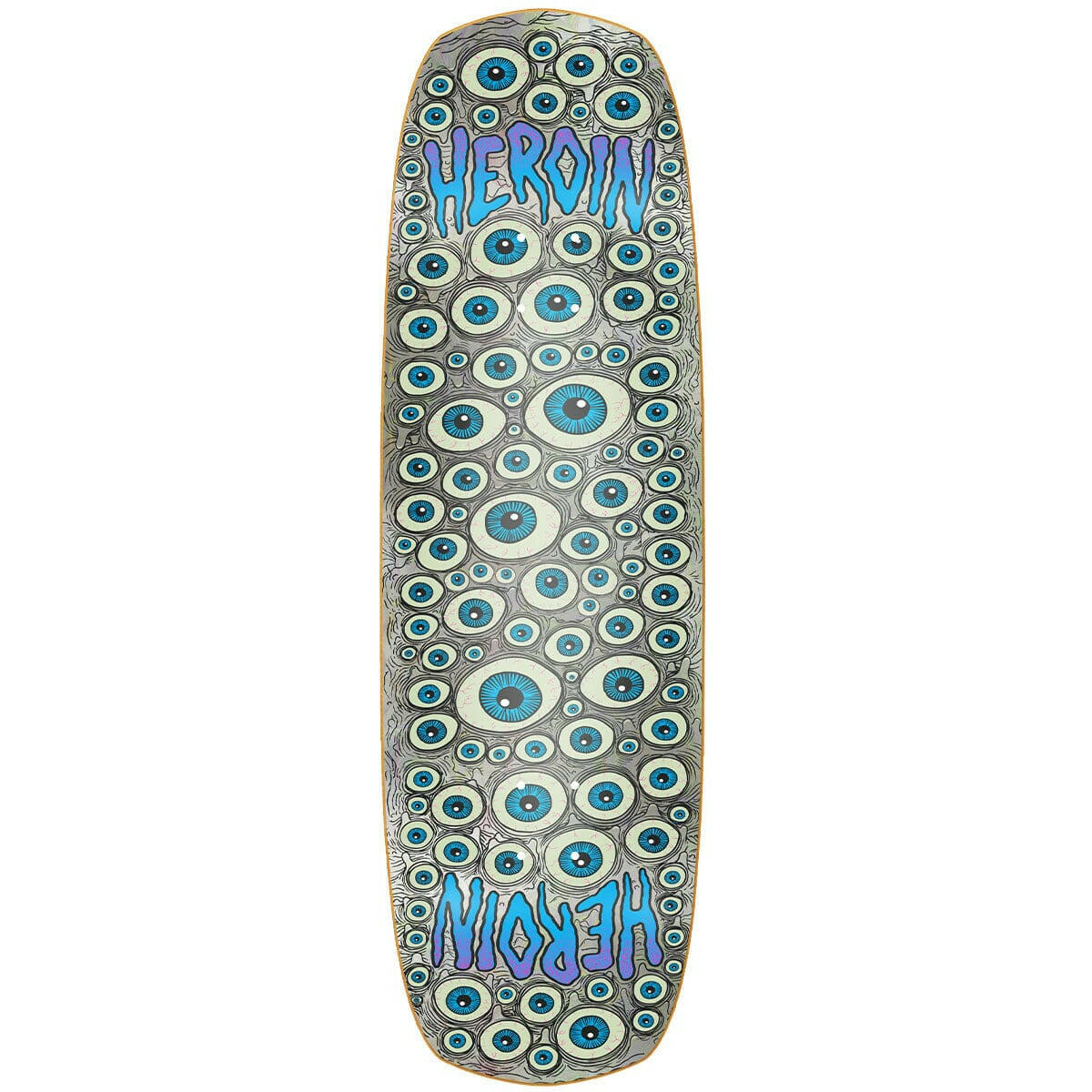 Heroin - Seeing Double Shovel 9.5 Skateboard Deck.