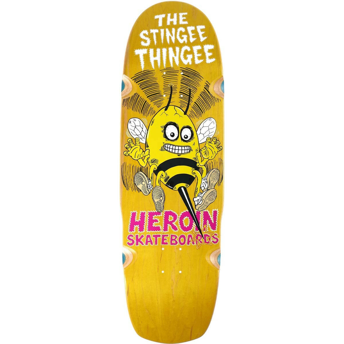 Heroin - Stingee Thingee 9.8 Skateboard Deck.