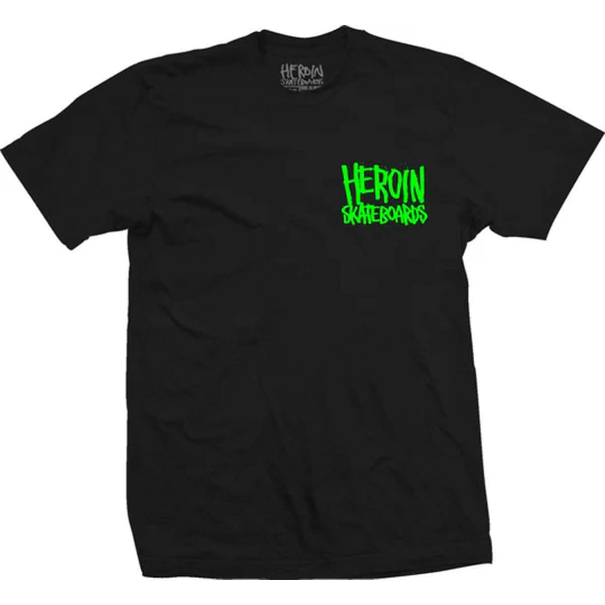 Heroin - Swamp Gator Tee Black.