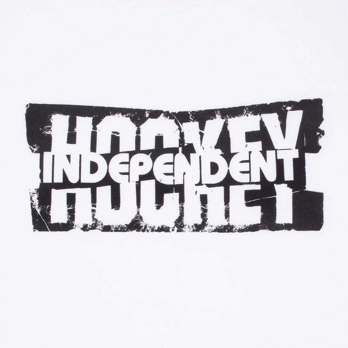 Hockey - Independent Decal Tee White.