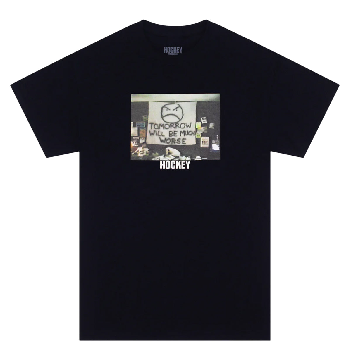 Hockey - Much Worse Tee Black