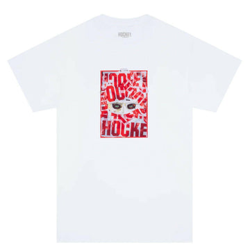 Hockey - War All Over Tee White.