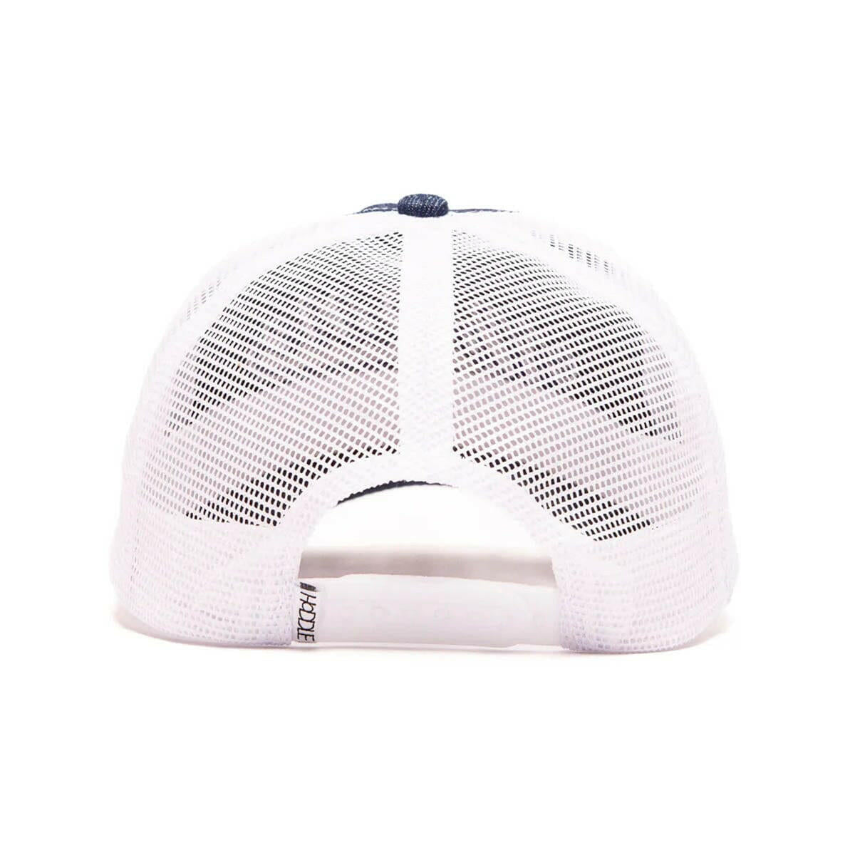 Hoddle - Intarsia Trucker Cap Light Blue.