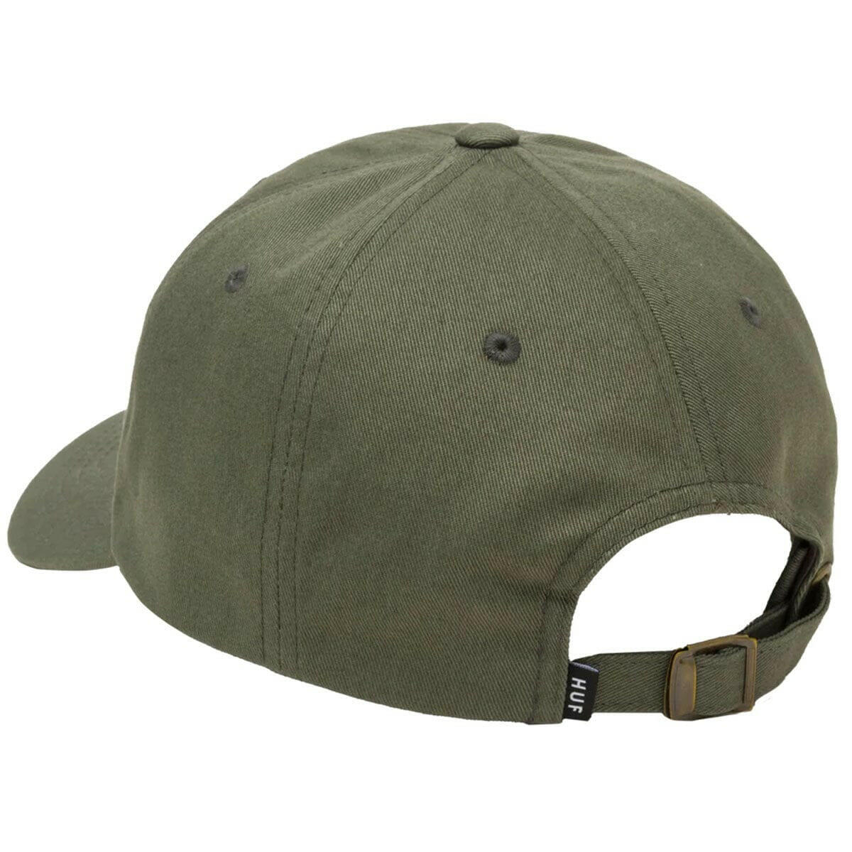 Huf - Set OG Curved Visor 6 Panel Cap Avocado.