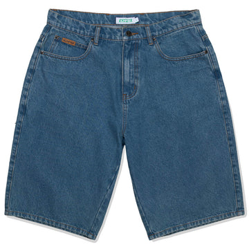 Ichpig - Pigasus Denim Shorts Washed Indigo.