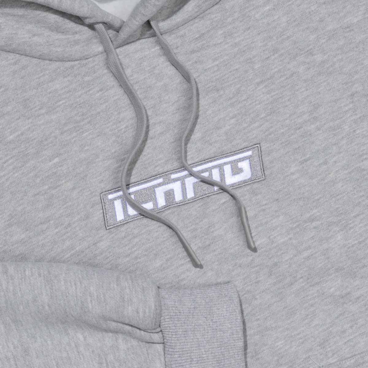 Ichpig - Strike Anorak Hoodie Grey Marle.