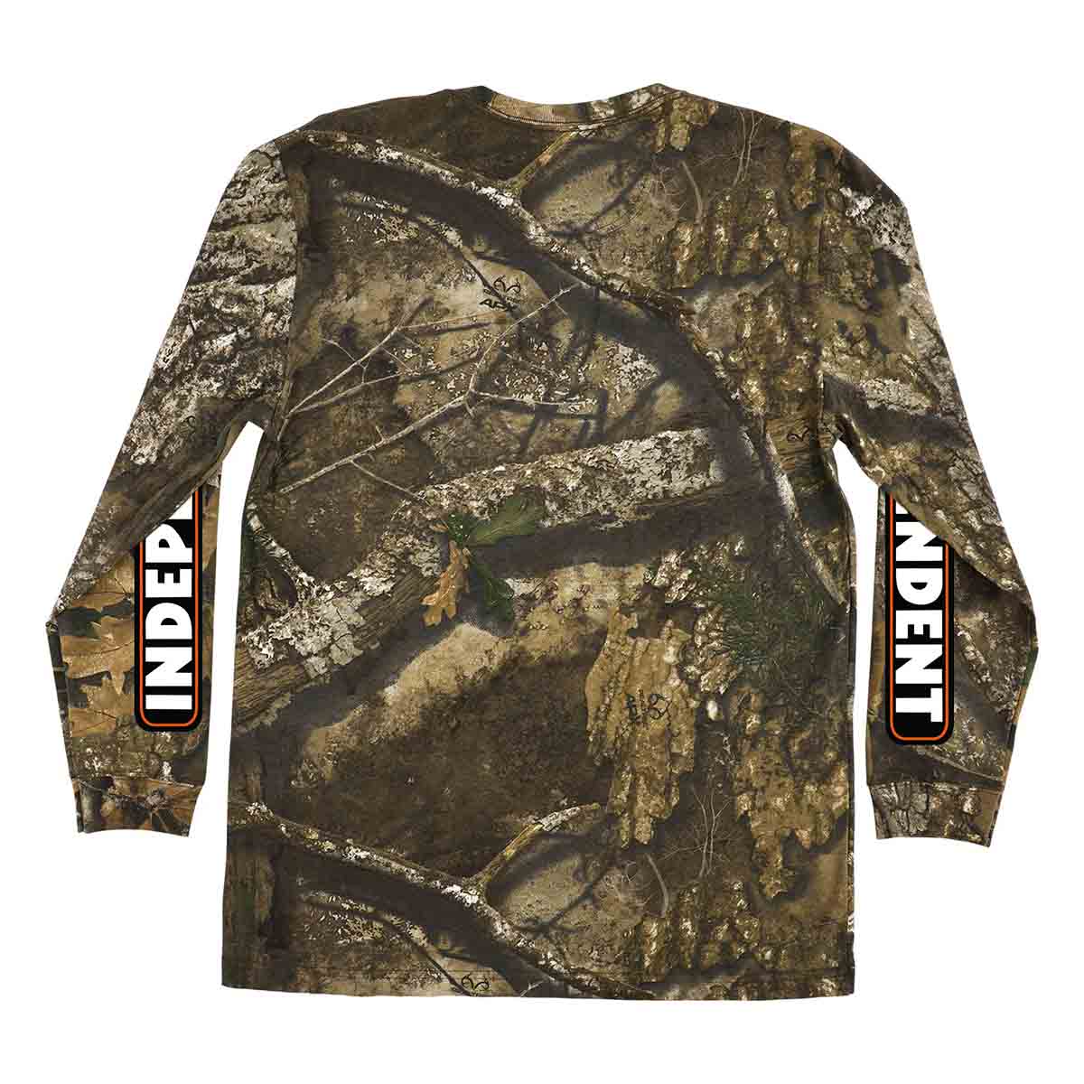 Independent - Realtree APX Bar Logo L/S Tee Camo Back