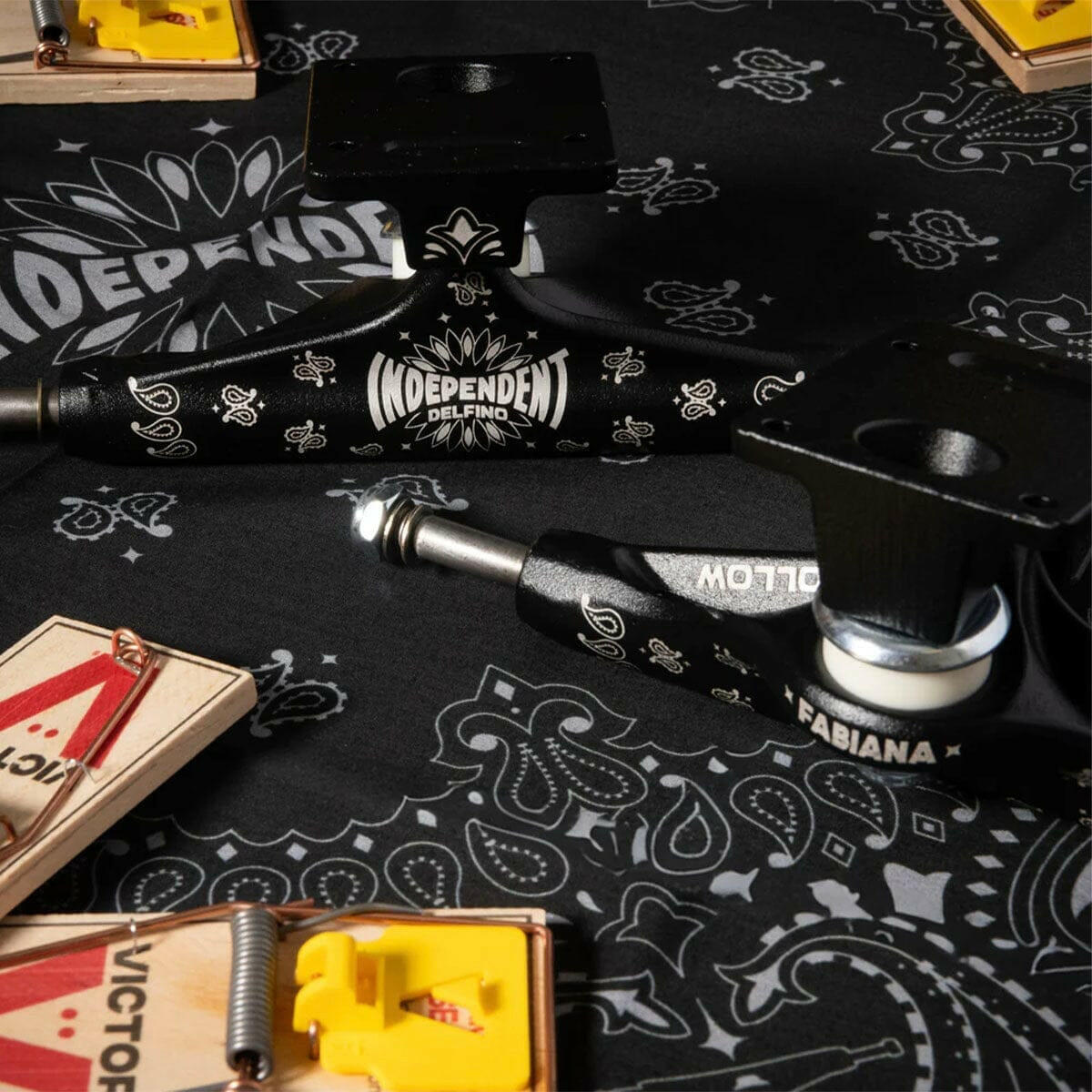 Independent - Fabiana Delfino Hollow 139 Skateboard Trucks.