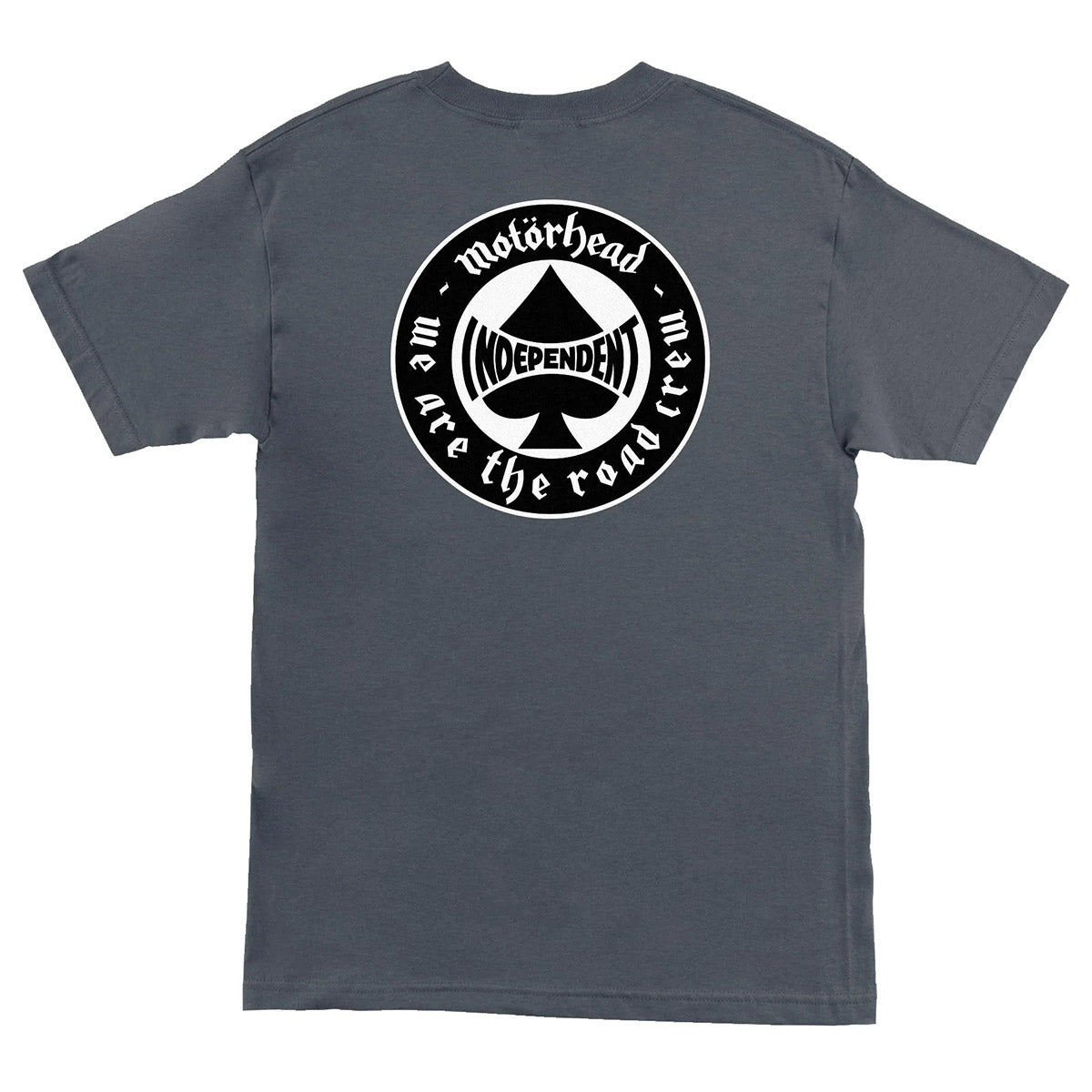Independent Motörhead Spade Tee Charcoal Back