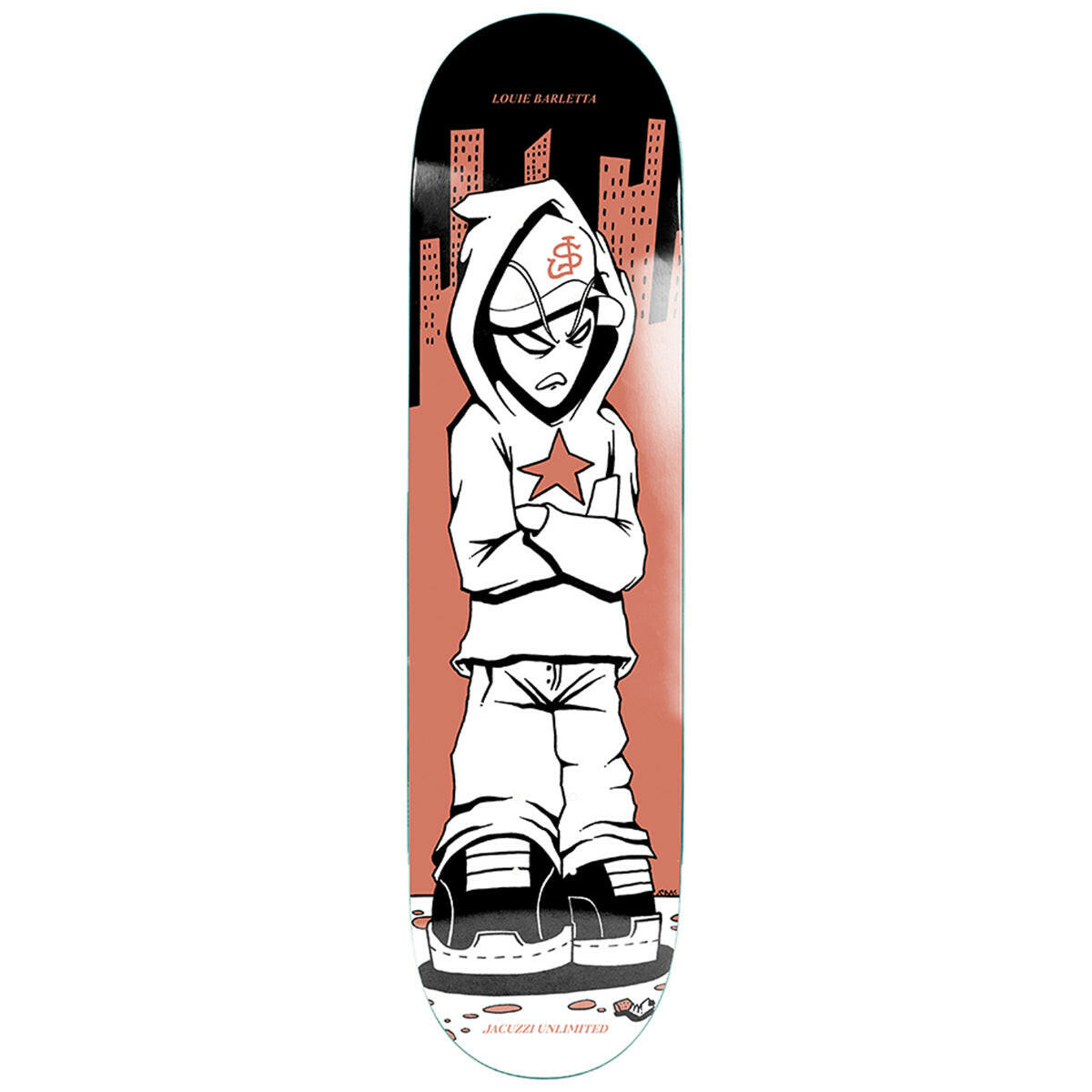 Jacuzzi - Louie Barletta 408 8.0 Skateboard Deck.