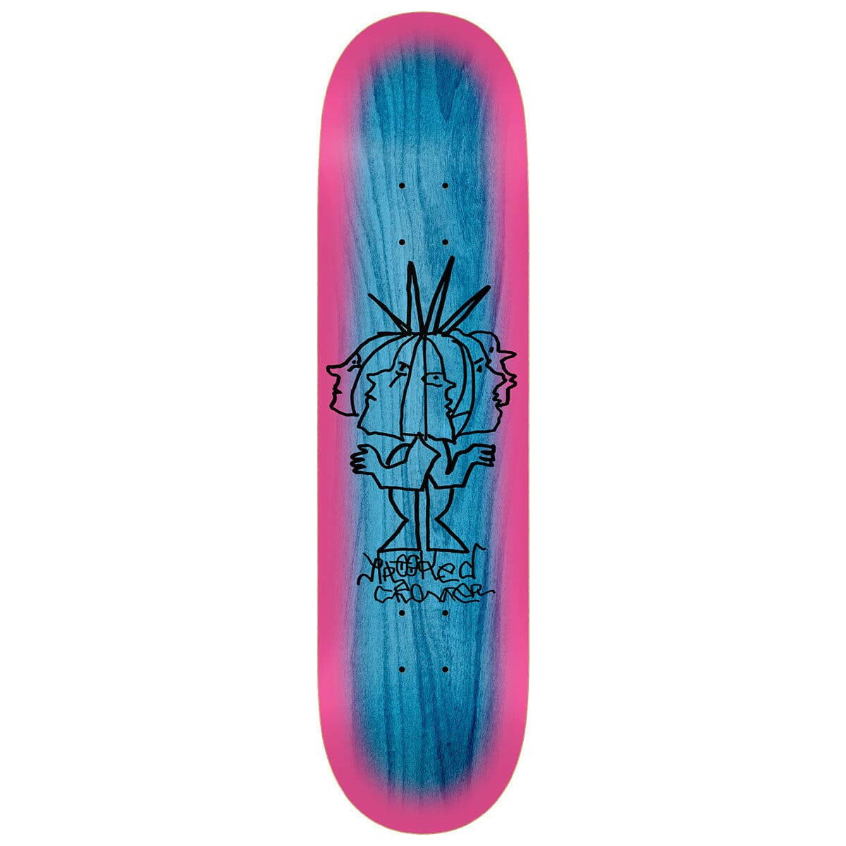Krooked - Brad Cromer Multi 8.5 Skateboard Deck.