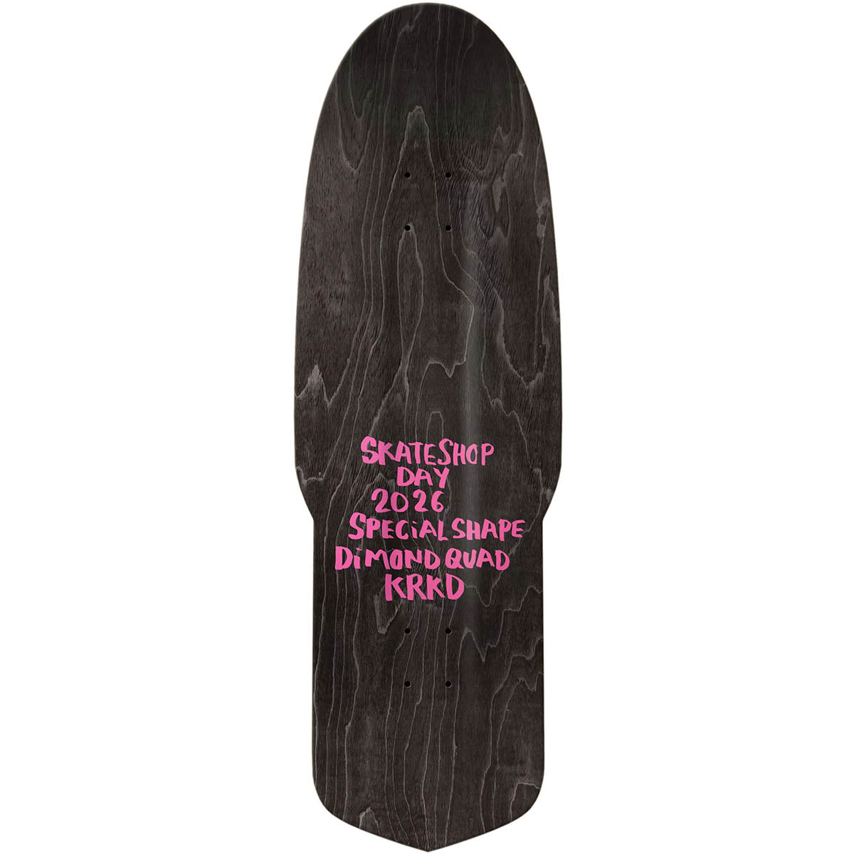 Krooked Diamond Quad SSD26 10.75 Skateboard Deck Top