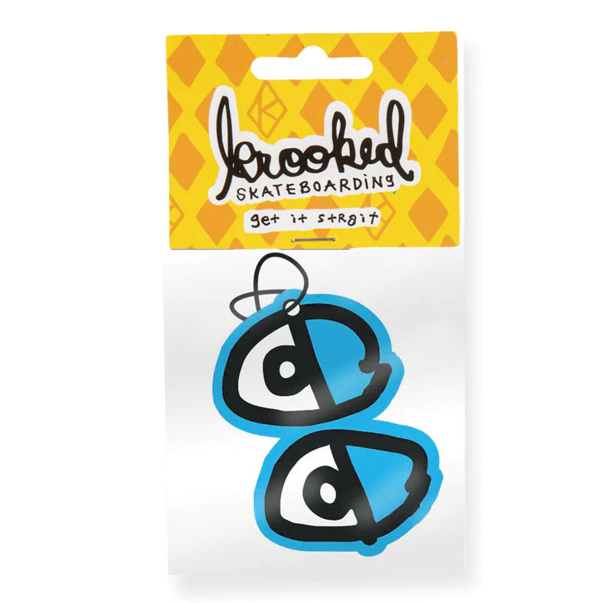 Krooked - Eyes Air Freshener Blue.