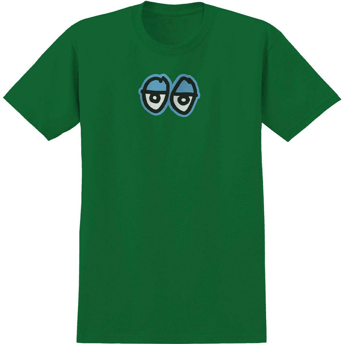 Krooked - Eyes Lg Tee Kelly Green/Blue.