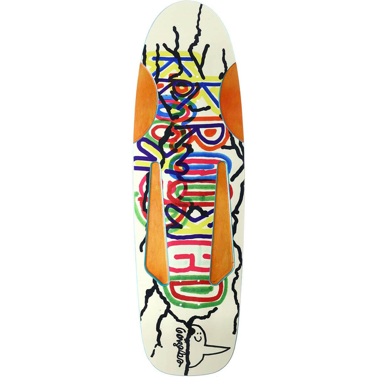 Krooked - Gonz Baby Beamer 10.12 Skateboard Deck.