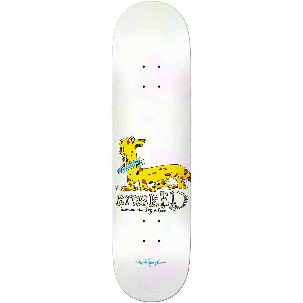 Krooked - Gonz Dachshund 8.62 Skateboard Deck.