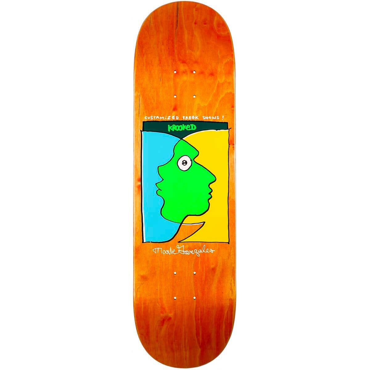 Krooked - Gonz Freek Show 8.62 Skateboard Deck.