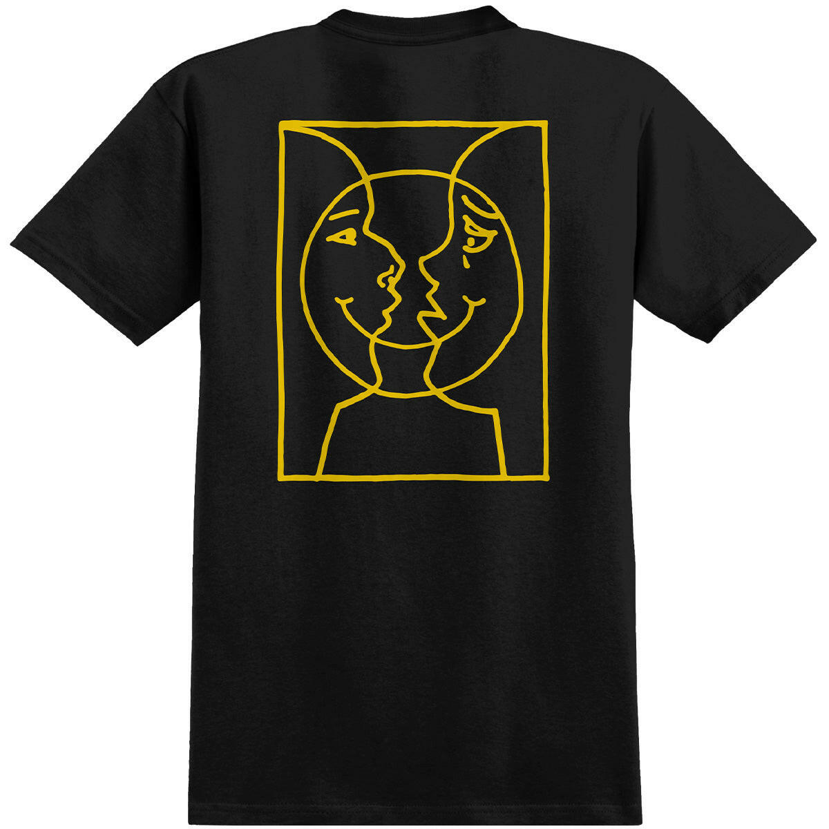 Krooked - Moonsmile Raw Tee Black.