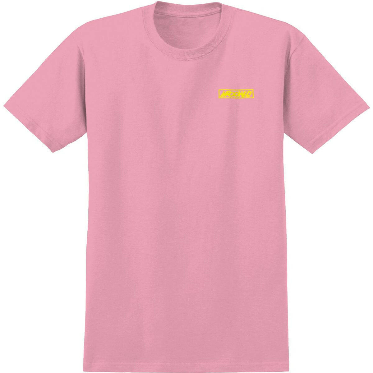 Krooked - Moonsmile Raw Tee Light Pink.