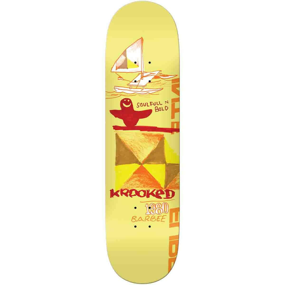 Krooked - Ray Barbee Soulful 8.5 Skateboard Deck.