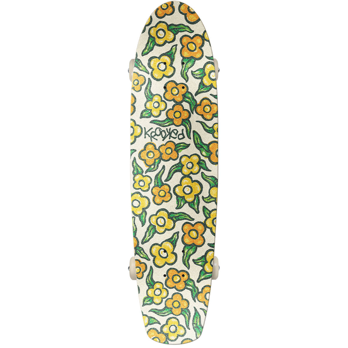 Krooked Sam Narvaez Flowers Zinger 7.75 Complete Skateboard
