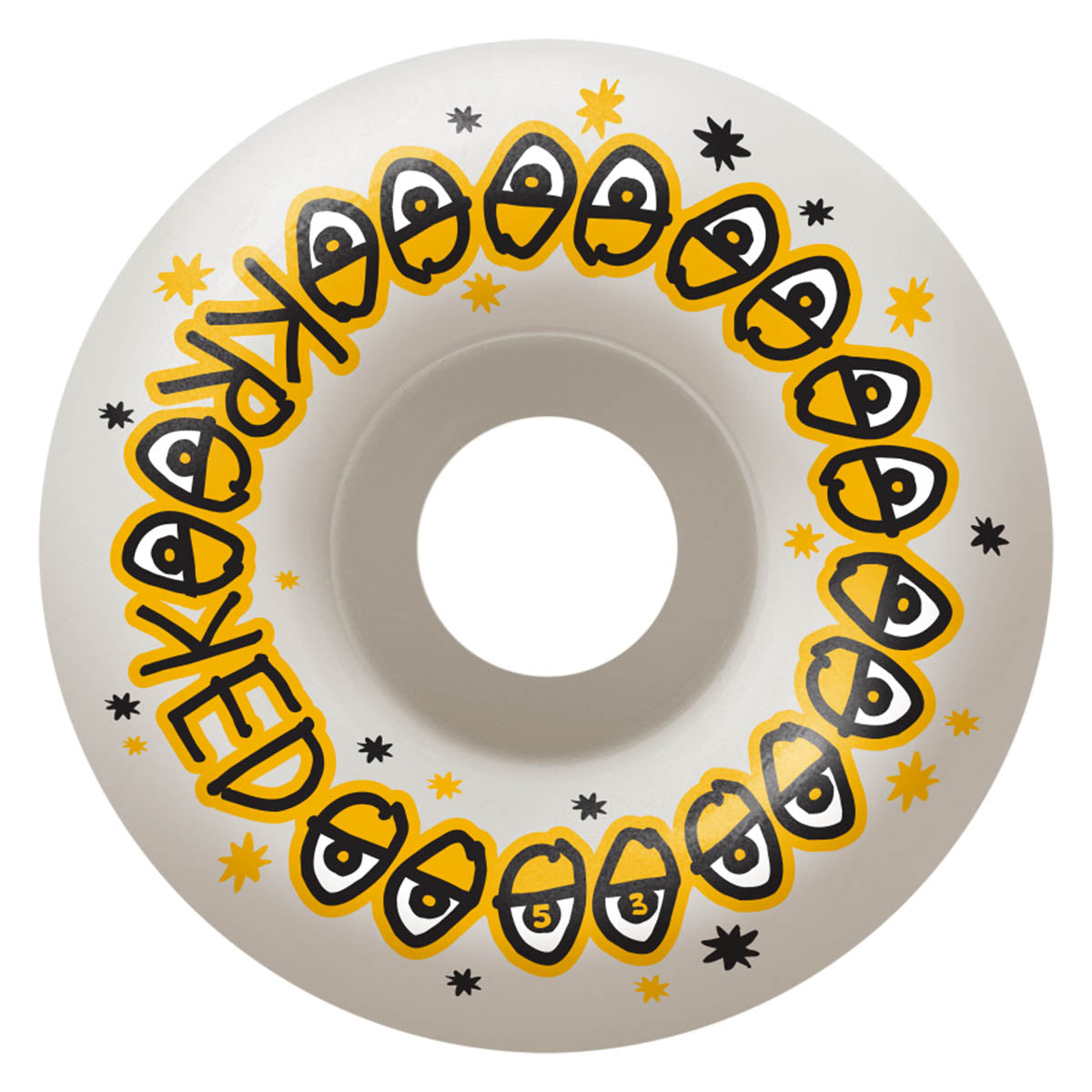 Krooked Shmoo Vibes 7.5 Complete Skateboard Wheels