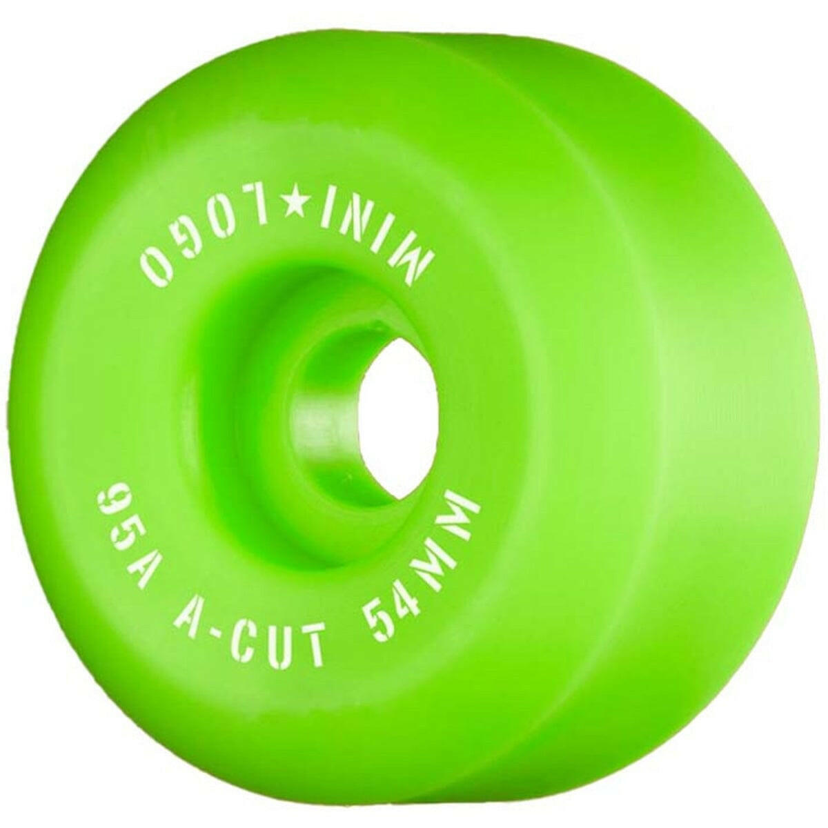 Mini Logo - Hybrid A Cut 2 54MM 95A Skateboard Wheels.