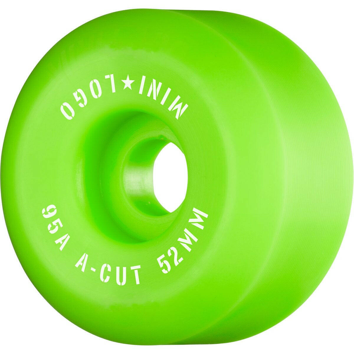 Mini Logo - Hybrid A Cut 2 52MM 95A Skateboard Wheels.