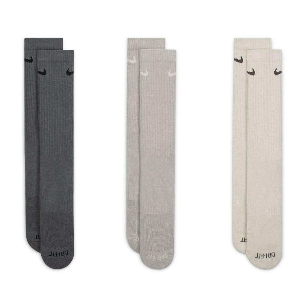 Nike - Everyday Plus Cushioned Crew Socks Multi 3 Pack.