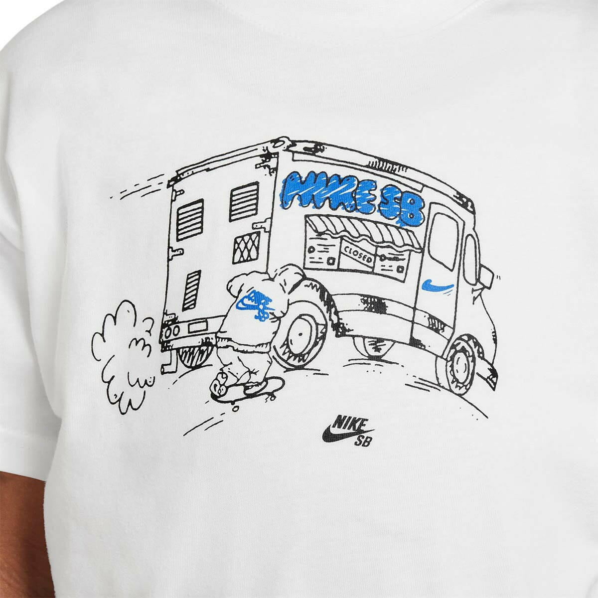 Nike SB - Truck Youth Tee White.