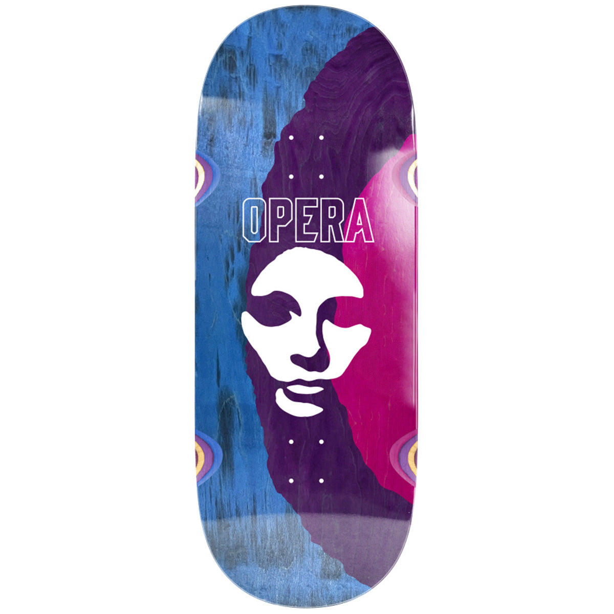 Opera - Fatties Triple Torn Blue 12.0 Skateboard Deck.