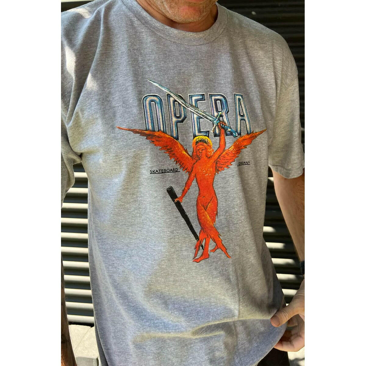 Opera - Sword Tee Heather Grey.