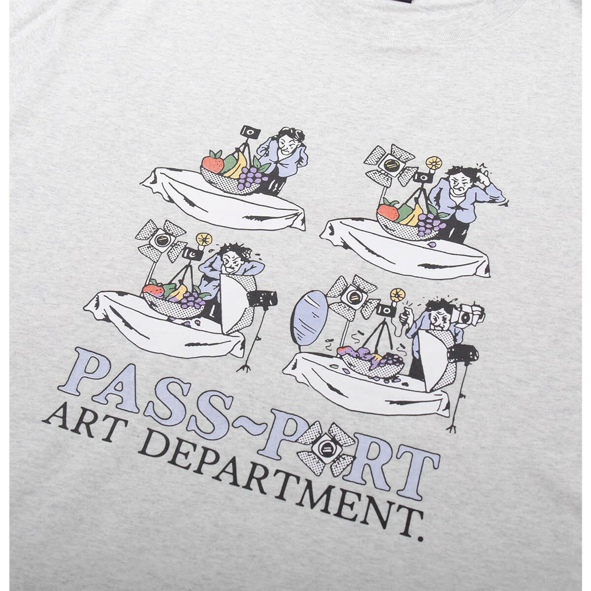 Pass~Port - Art Dept. Tee Ash.