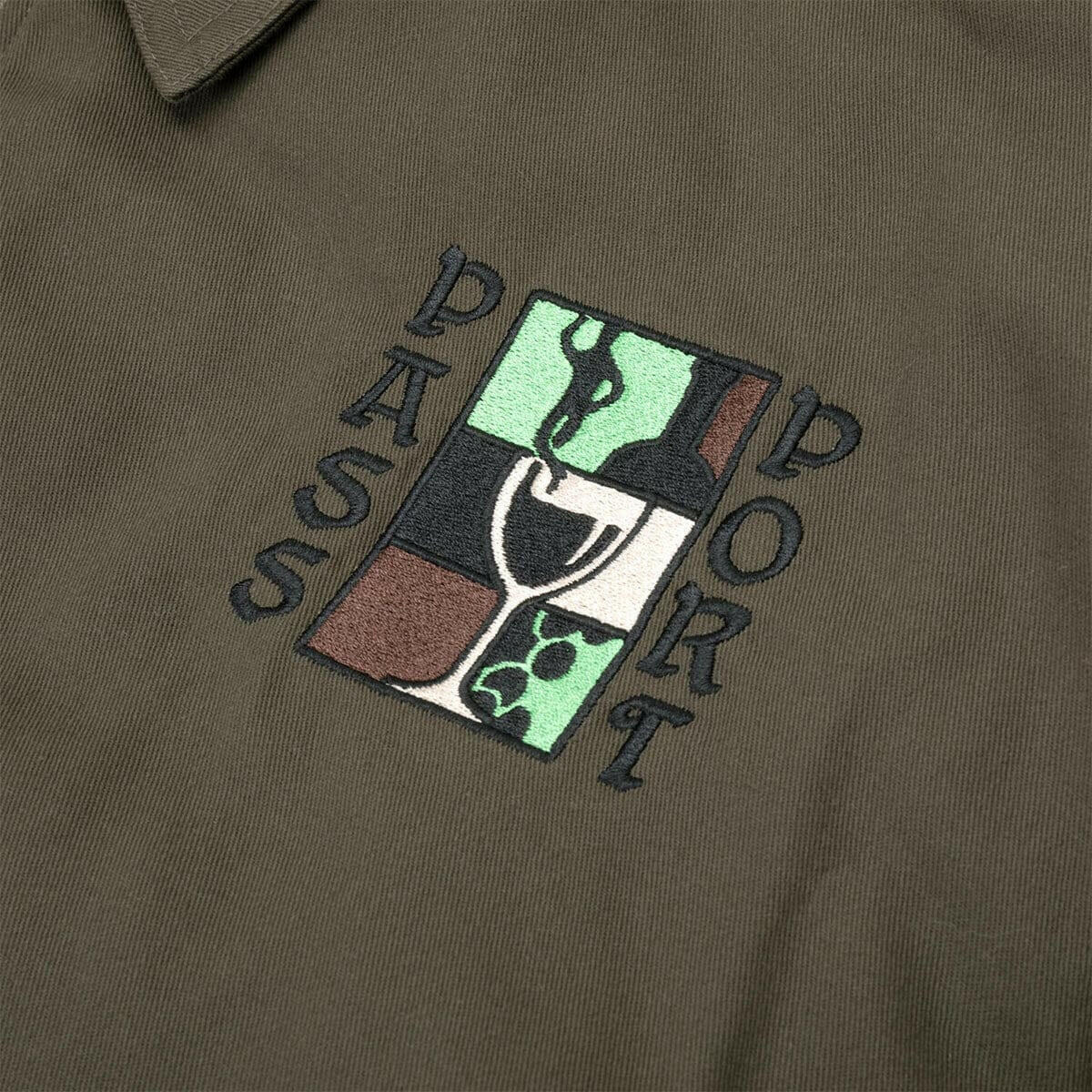Pass~Port - Dine Em' Workers Jacket Olive.