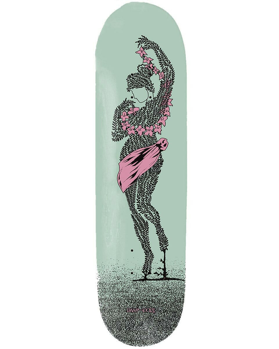 Pass~Port - Flower Chain Stem Sirens 8.25 Skateboard Deck.