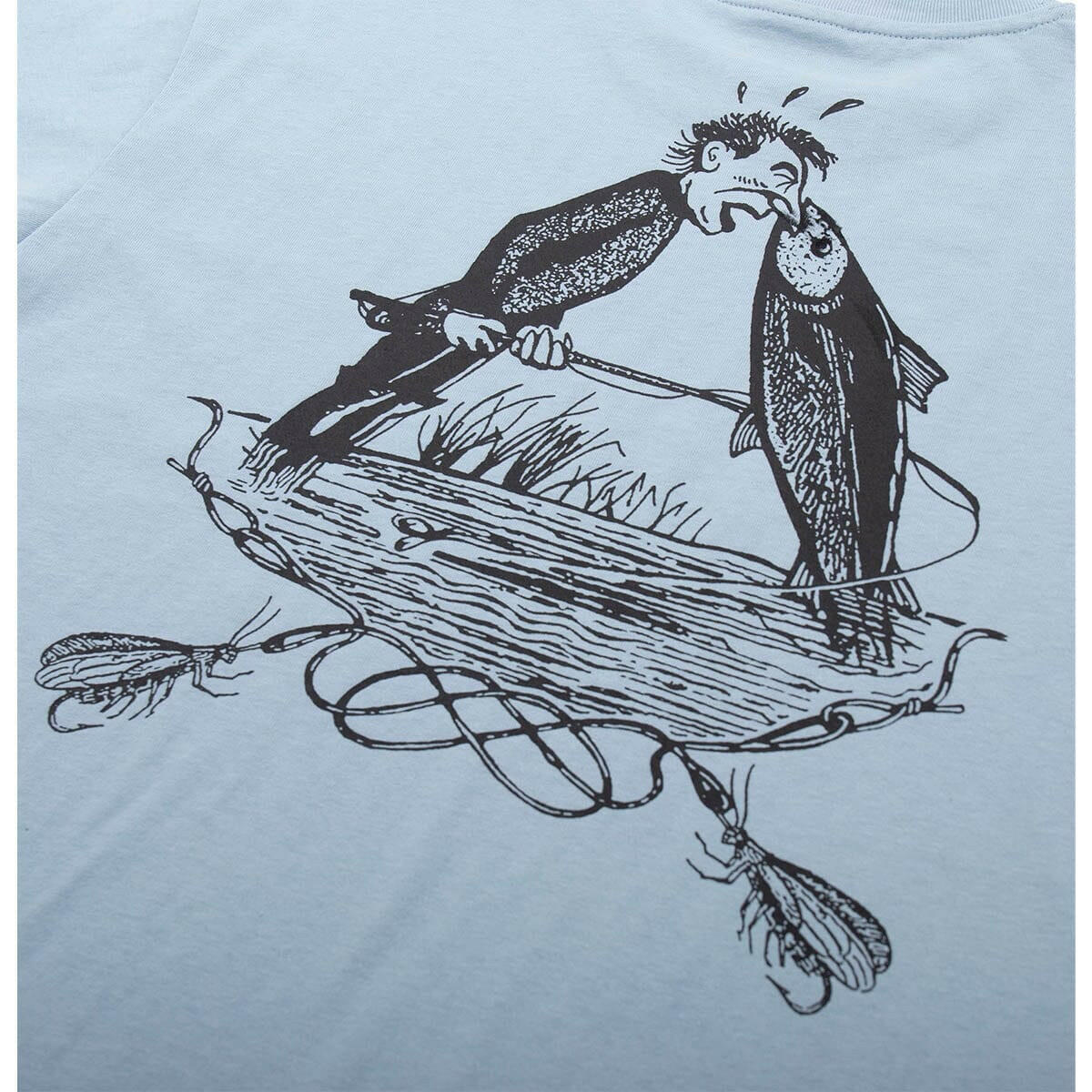Pass~Port - Hook & Line Tee Stonewash Blue.