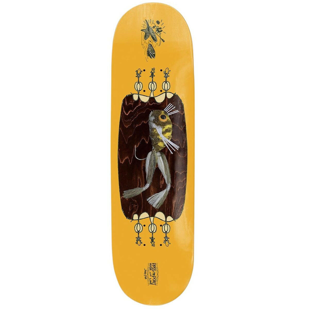 Pass~Port - Josh Pall Hook & Line 8.125 Skateboard Deck.