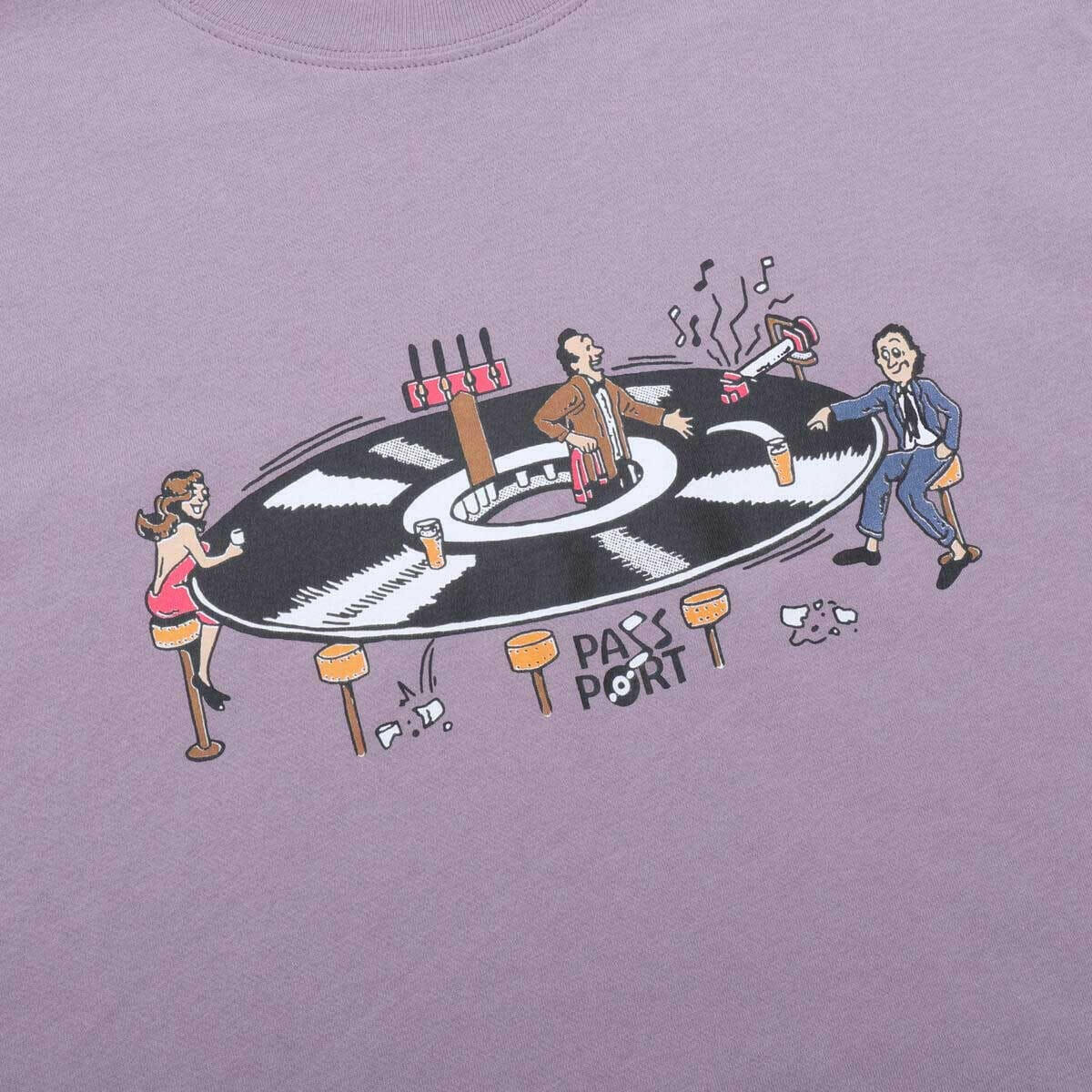 Pass~Port - Lazy Susan Tee Dusty Lilac.