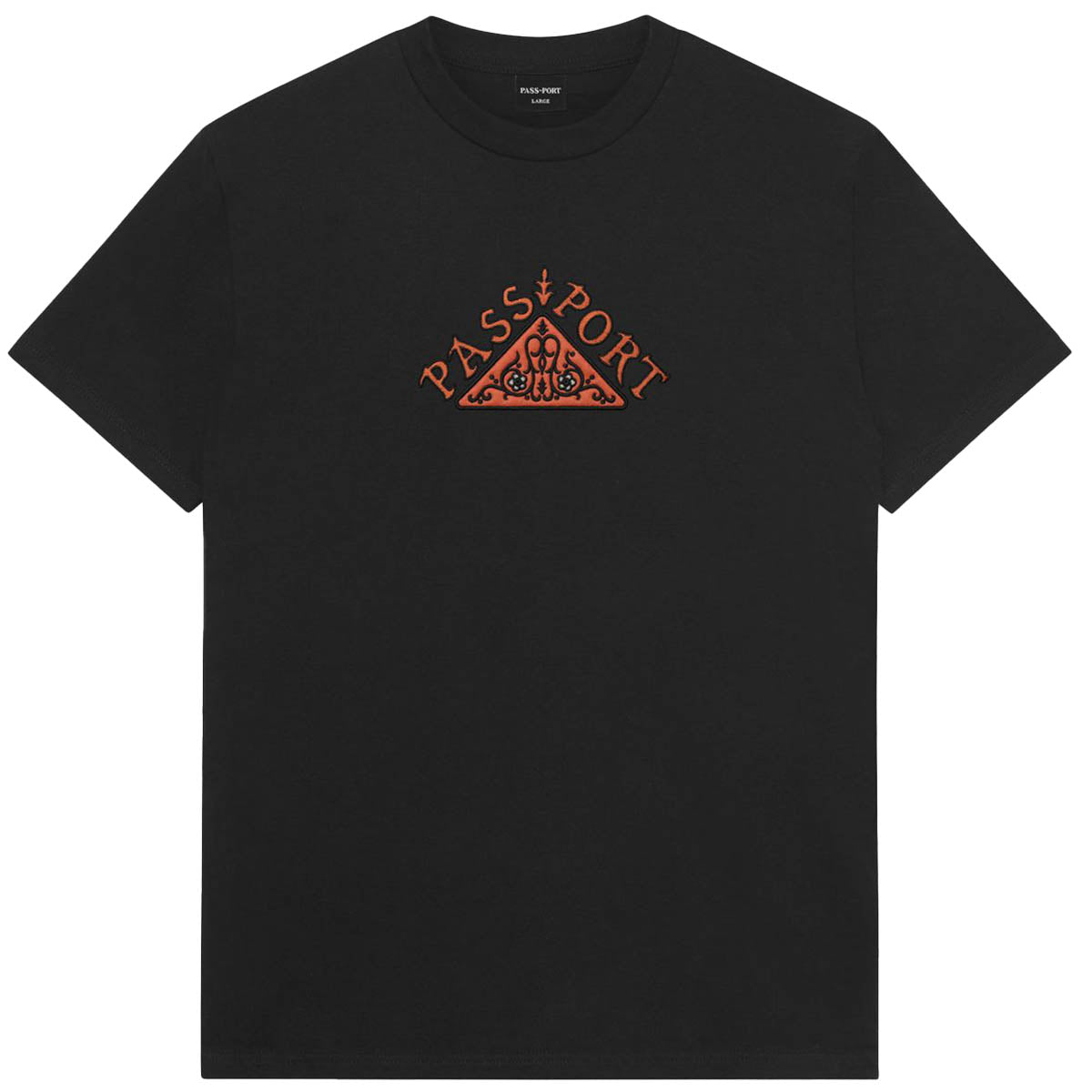 Pass~Port Manuscript Tee Black